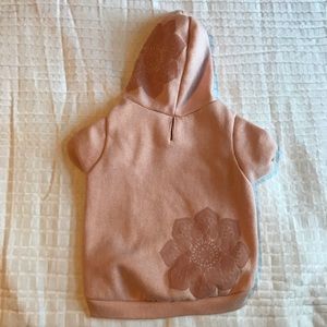 🐾 dog pink yoga hoodie size M